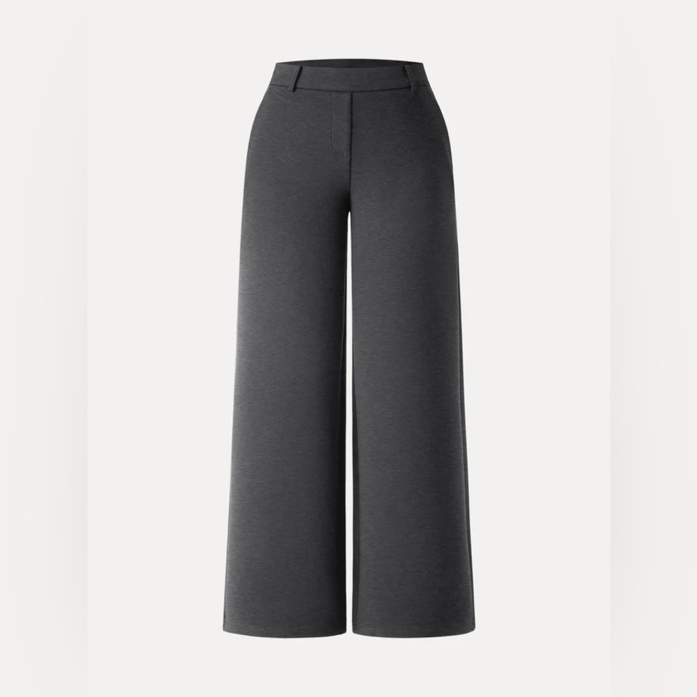 OGL FuzzLuxe Stretchy Mid Rise Straight Leg Pull-on Pants with Pockets XS NWT